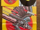 Judas Priest Screaming For Vengeance LP UK Original + poster and promo stamped