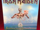 IRON MAIDEN Seventh Son Of A Seventh Son 1988 UK vinyl LP + INNER original A2/B2