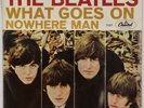 THE BEATLES: Nowhere Man / What Goes On US Capitol 5587 NM Vinyl 45 w/ PS Super