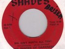 RARE PSYCH GARAGE ROCKRER 45/SHADES OF DARKNESS on SHADES: She ain't worth all t