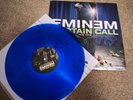 Eminem Curtain Call Blue Coloured Vinyl 2LP Double Album Record