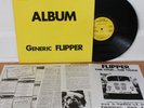 FLIPPER Album Generic Flipper LP (Subterranean 25, orig 1982) VG++ w/ Inserts