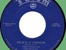 MORROCANS (w/ Teddy Phillips) Believe in Tomorrow 45rpm Salem 1957 machine-stamp