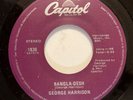 STORE STOCK GEORGE HARRISON RARE 1988 PURPLE LABEL LAST VINYL  45 BANGLADESH