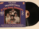Frankie Valli & The Four Seasons 40 Greatest Hits Double Vinyl Lp Rare EX/VG+