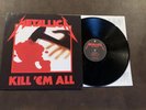 Metallica  Kill ‘em All Vinyl Record Lp Metal Vertigo Label