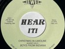 Obscure Bluegrass Xmas 45 BOYS FROM INDIANA Christmas in Caroline JEWEL OH hear