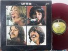 THE BEATLES *rare red Japan pressing* let it be APPLE LP psych garage pop rock