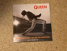 queen we will rock you italy import 1992 rare vinyl live sleeve 12”ps