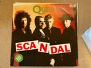 queen scandal 1989 etched 1- sided 12”ps limited vinyl