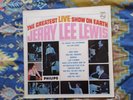 JERRY LEE LEWIS - THE GREATEST LIVE SHOW ON EARTH - LP PHILIPS HOLLAND 1964 NEW