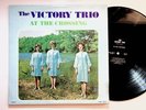 1968 Kingsport TN Victory Trio At The Crossing Southern Gospel Vinyl LP Record