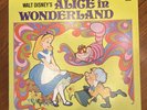 Disney Alice In Wonderland Vinyl Record + Booklet 1969 Disneyland Records 3909
