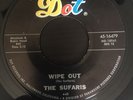THE SUFARIS/SURFARIS Wipe Out / Surfer Joe, Dot Records 45-16479 MISPRINT-RARE