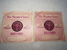 2x Vintage 1941 HMV 78RPM 'Dear Mr S' Hitler - Quentin Reynolds - Sides 1,2,3 &4
