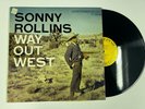 SONNY ROLLINS Way Out West LP Contemporary C3530 1957 Yellow Label DG VG+