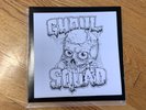 Ghoul Squad Necrodoll Red Vinyl LP Pushead Pusmort Misfits Cramps Poison Idea