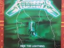 vinyle 33 tours  Metallica « Ride the lightning » 1984 Bernett Records 