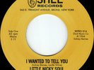 NEW   LITTLE NICKY SOUL- I Wanted To Tell You/ You Said - REPRO01