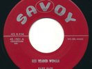 BABY FACE - Red Headed Woman / Moonshine Baby - SAVOY - Blues R&B 45