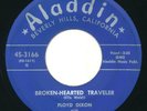 FLOYD DIXON - Broken-Hearted Traveler / You Played Me - ALADDIN - Blues R&B 45