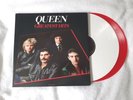 QUEEN GREATEST HITS Red Coloured White Colored DOUBLE Vinyl We Will Rock You