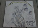 METALLICA - AND JUSTICE FOR ALL Doppel LP Schallplatte original Vertigo 1988