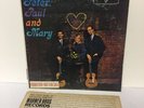 PETER, PAUL AND MARY SELF TITLED LP 1962 FIRST PRESS WHITE LABEL PROMO WLP RARE