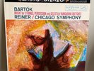 BARTOK REINER CHICAGO SYMPHONY ORIG 1960 RCA LIVING STEREO SHADED DOG NM