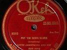 Louis Armstrong & His Hot Five OKEH 8503 V 