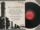 K439 Penderecki Dies Irae Oratorio Woytowicz Czyz Philips 839 701 LY Stereo
