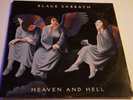 Black Sabbath Heaven and Hell Lp Warner Bros. BSK 3372 1980 Vg+/Vg++ Dio Oop