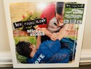 New Found Glory Sticks And Stones 20th Anniversary LP Clear Blue w Red Splatter