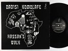 Dadisi Komolafe - Hassan's Walk LP - Nimbus West 1st Press NM