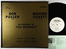 Don Pullen & Milford Graves - At Yale University LP - SRP - Rare Free Jazz VG+