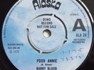 Barry Blood - Poor Annie / On The Run - Rare Glam 1975 Alaska ALA 24 Demo 7