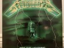Metallica - Ride the Lightning Rare Green Bernett Record Misprint 1984