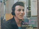 GENE VINCENT A Gene Vincent record date Capitol T 1059 UK 1963 flipback sle