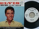 Elvis Presley - Big Boss Man / You Dont Know Me - Demo / PROMO 45 + PS - 47-9341