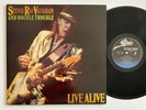 STEVIE RAY VAUGHAN Live Alive EPIC Original Double LP Gatefold VG+