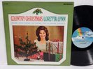 LORETTA LYNN Country Christmas MCA 15022 NEAR MINT Vinyl Country