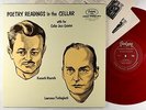 Kenneth Rexroth/Lawrence Ferlinghetti - Poetry Readings LP - Fantasy Red Mono DG