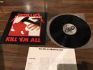 METALLICA - Kill ‘em All LP Speed Metal, Anthrax, Slayer, Japanese press NM 1984