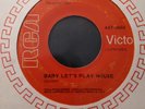 Elvis 45 - Red label  - PRINT ERROR - 447-0604 - Baby, Let's Play House