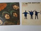 x2 1965 Parlophone/EMI The Beatles LP Vinyl Records Rubber Sound & Help - R727