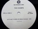 The Cramps Let's Get F***ed Up/Ultra Twist rare Promo 12