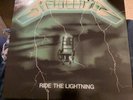Metallica Green Ride The Lightning LP Bernett Rare Record Colored Yellow Vinyl