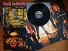 IRON MAIDEN Piece Of Mind Japan LP Complete Set w/ OBI Insert Poster EMS-91057