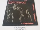 RARE OG US PRESS GLAM METAL ROCK VINYL LP LEATHERWOLF 1987 ISLAND 90660-1 VG++