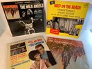 Wild Angels 1 and 2-Wild on the Beach- 1960's teenage Biker-surf vinyl grouping